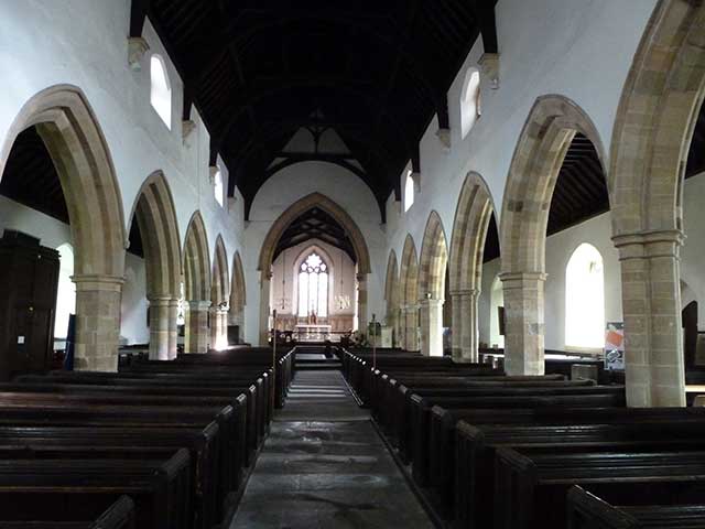 Westbury Church - interior